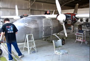 Preparing to paint